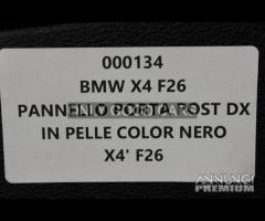 BMW X4 F26 pannello porta post destra 000134 - 8