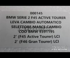 BMW SERIE 2 F45 leva del cambio autmatico 00145