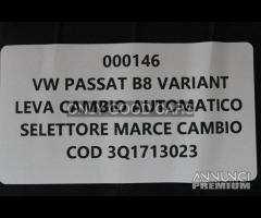 VW PASSAT B8 leva del cambio autmatico 000146