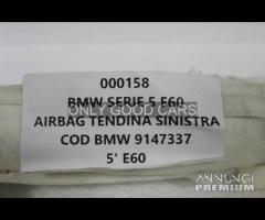 BMW Serie 5 E60 airbag tendina sinistra 000158