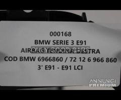 BMW Serie 3 E91 airbag tendina destra 000168