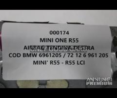 MINI CLUBMAN R55 airbag tendina destra 000174