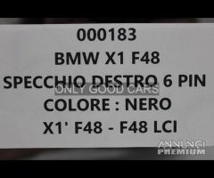 BMW X1 F48 specchio sinistro 6 PIN 000182