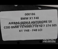 BMW X1 F48 airbag sedile anteriore sinistra 000186