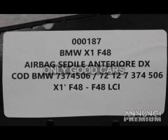 BMW X1 F48 airbag sedile anteriore destro 000187