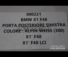 BMW X1 F48 porta posteriore sinistra 000221