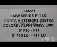 BMW Serie5 F10 F11 porta anteriore destra 000223