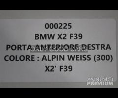 BMW X2 F39 porta anteriore destra 000225