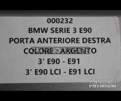 BMW Serie 3 E90 E91 porta anteriore destra 000232