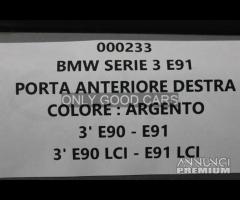 BMW Serie 3 E90 E91 porta anteriore destra 000233