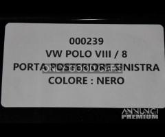 VW POLO VIII porta posteriore sinistra 000239