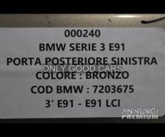 BMW Serie 3 E91 porta posteriore sinistra 000240