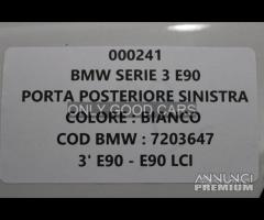 BMW Serie 3 E90 porta posteriore sinistra 000241