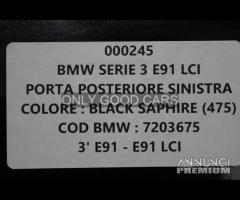 BMW Serie 3 E91 porta posteriore sinistra 000245