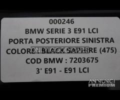 BMW Serie 3 E91 porta posteriore sinistra 000246