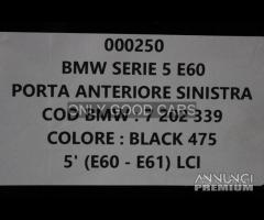 BMW Serie 5 E60 E61 porta anteriore sinistra 00250 - 3