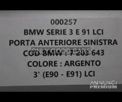 BMW Serie3 E90 E91 porta anteriore sinistra 000257 - 3