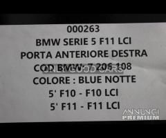 BMW Serie5 F10 F11 porta anteriore destra 000263 - 3