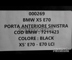 BMW X5 E70 porta anteriore sinistra 000269 - 3