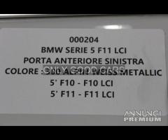 BMW Serie 5 F10 F11 porta anteriore sinistra 00204