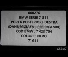 BMW Serie 7 G11 porta posteriore destra 000276