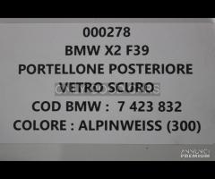 BMW X2 F39 Portellone Posteriore 000278