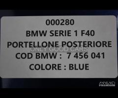 BMW Serie1 F40 Portellone Posteriore 000280