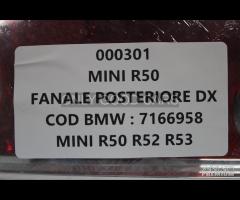 MINI ONE R50 fanale posteriore destro 000301