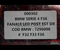 BMW Serie 4 F32 fanale LED post esterno DX 000302 - 6