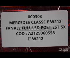 MERCEDES E W212 fanale LED post esterno Sx 000303 - 6