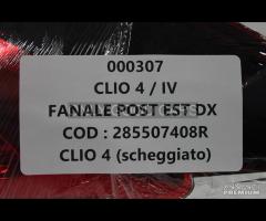 CLIO 4 fanale post esterno destro 000307 - 6