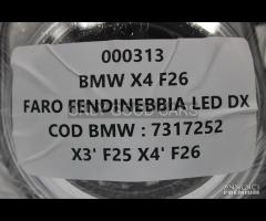 BMW X3 F25 X4 F26 X5 F15 Fendinebbia LED dx 000313