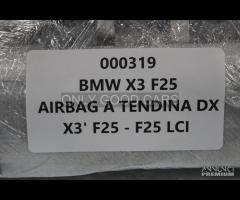 BMW X3 F25 airbag a tendina destra 000319