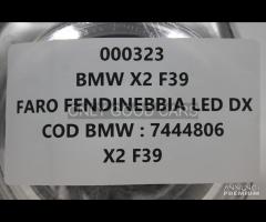 BMW X2 F39 FARO Fendinebbia a LED Dx 000323