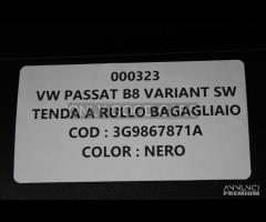 VW PASSAT B8 SW Tenda a rullo bagagliaio 000323