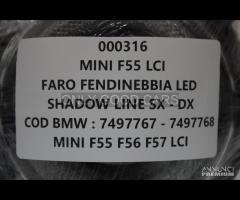 MINI F55 F56 F57 Fendinebbia a LED Sx - Dx 000316 - 8