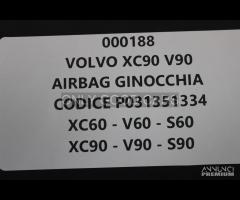 VOLVO XC 90 V90 airbag ginocchia 000188