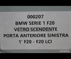 BMW Serie1 F20 Vetro porta ant sinistra 000207