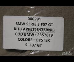 BMW Serie 5 F07 GT Set tappetini interni 000291