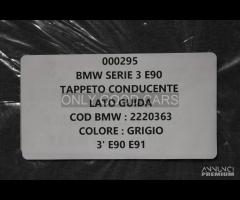 BMW Serie 3 E90 E91 tappetino lato GUIDA 000295