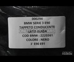 BMW Serie 3 E90 E91 tappetino lato GUIDA 000294 - 5