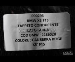 BMW X5 F15 tappetino lato GUIDA 000293 - 6