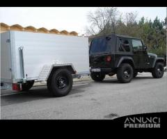 Carrello rimorchio land rover defender