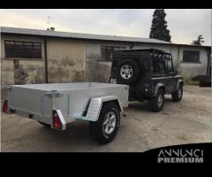 Carrello rimorchio land rover defender