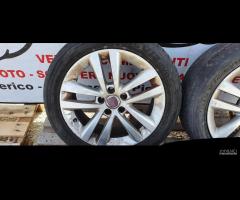 4x CERCHI IN LEGA FIAT CROMA-500 X INT. 5x110 R17\" - 8