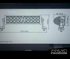 Barra a led 240W 15100 lumens OffRoad