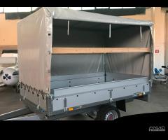 Omologabile da 750 a 1300 kg Carrello Centinato