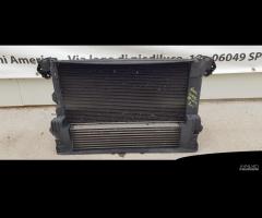 FIAT 500L RADIATORE ACQUA CLIMA INTERCOOLER METANO