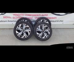 4x CERCHI IN LEGA +GOMME CITROEN C4 DS4 DS7 C5 17