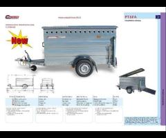 Rimorchio Trasporto Animali piccola taglia PT6FA - 1